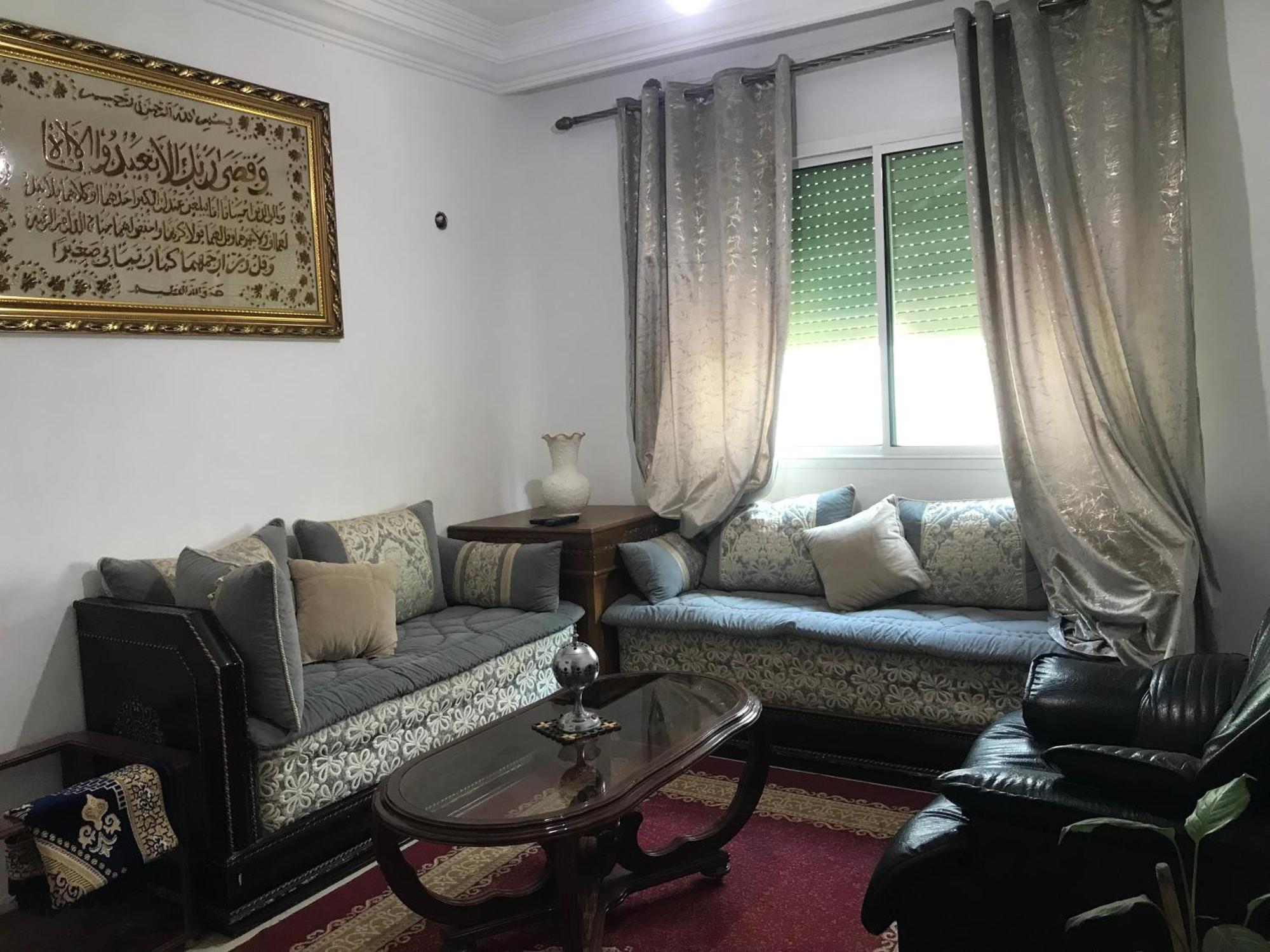 Appartement Familial Proche Aeroport Bab Andalous Tanger Kültér fotó